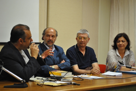 Pasqualino Pandullo, Armando Pagliaro, Gilberto Floriani, Maria Faragò - Foto Minervino