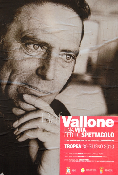 In memoria di Raf Vallone Il 30 giugno giornata dedicata al grande attore