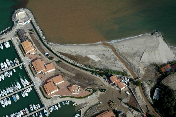 Veduta aerea del porto di Tropea - foto Morelli