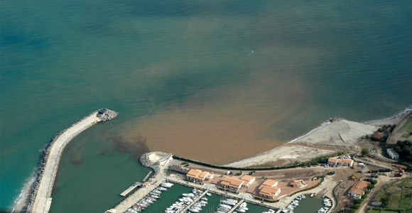Veduta aerea del porto di Tropea - foto Morelli