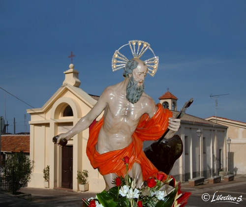 La frazione di Fitili in festa per le celebrazioni del Santo Patrono S. Girolamo - foto Libertino