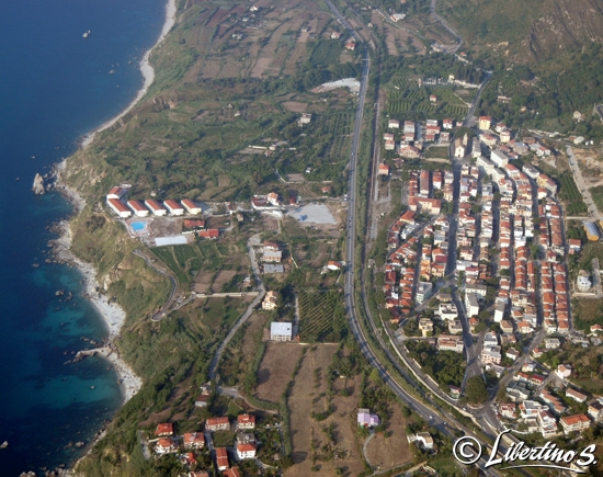 Parghelia, veduta aerea - foto Libertino