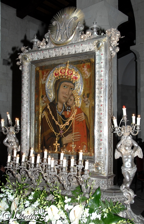 La Madonna di Romania, patrona della città di Tropea - foto Libertino