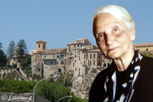 La Sig.Irma Scrugli, fondatrice insieme al Venerabile don Francesco Mottola dell’Istituto degli Oblati del Sacro Cuore - foto Libertino