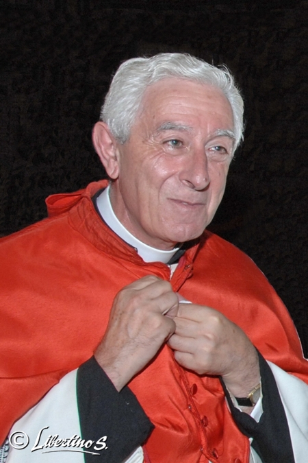 Don Ignazio Toraldo di Francia, parroco della Chiesa Concattedrale e Direttore del Museo Diocesano di Tropea - foto Libertino
