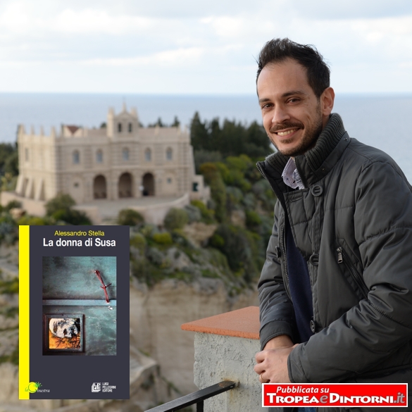 L'autore e la copertina del libro - foto Libertino