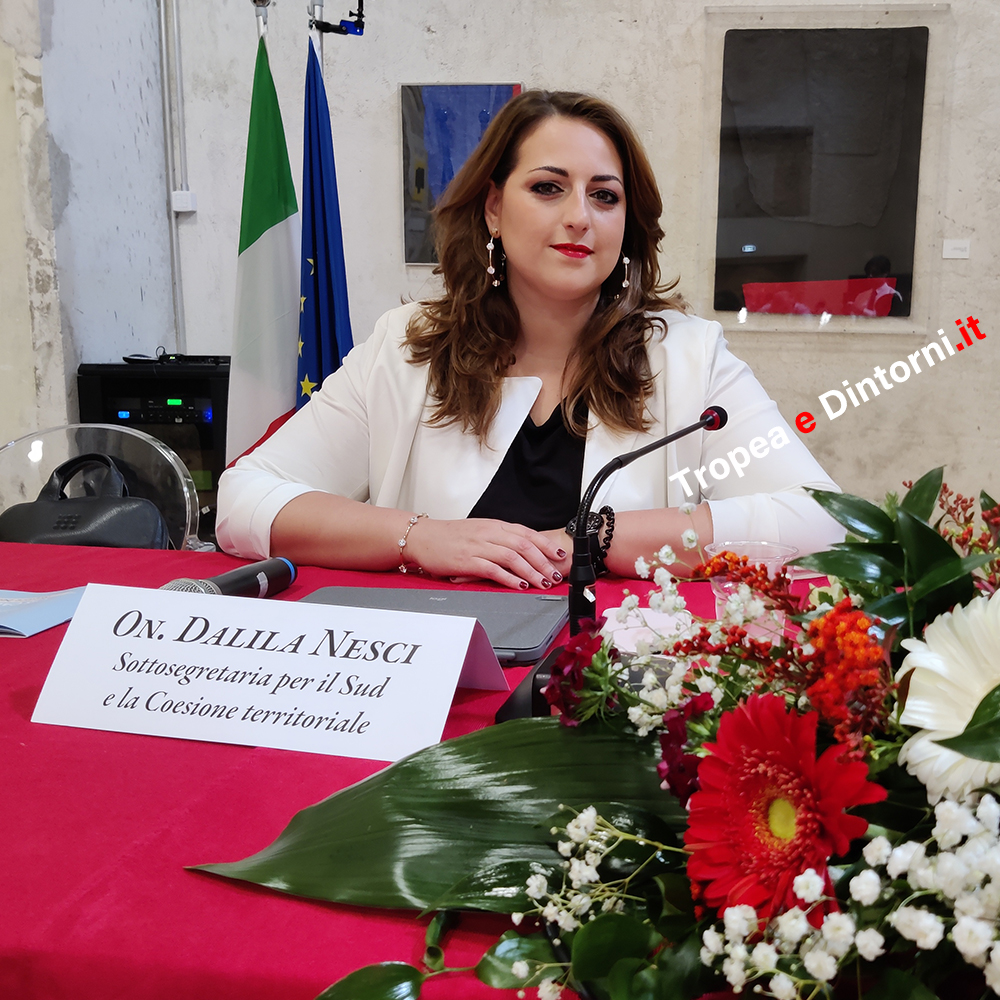 On. Dalila Nesci, già Sottosegretaria di Stato e Parlamentare della Commissione Antimafia della scorsa legislatura