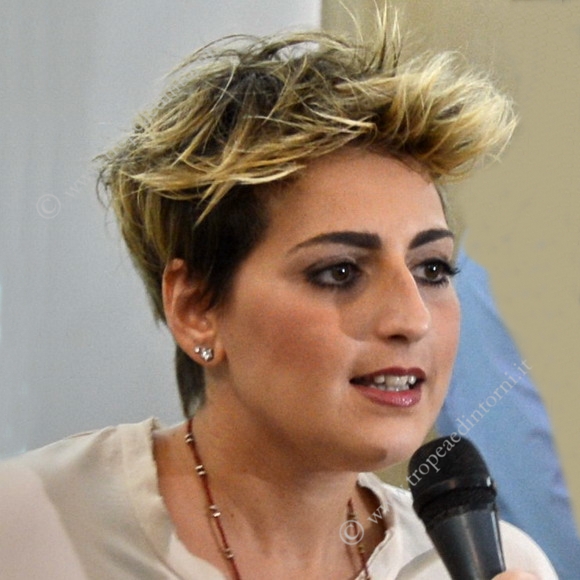 Dalila Nesci Cittadina 5 stelle - vicepresidente della commissione delle Politiche Ue . Commissione di Vigilanza Rai- foto Libertino 