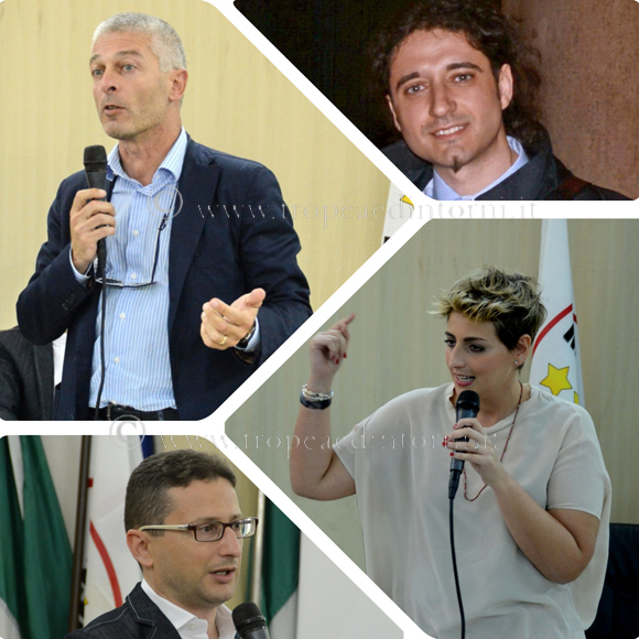 Dalila Nesci, Cono Cantelmi, Nicola Morra, Paolo Parentela - foto Libertino
