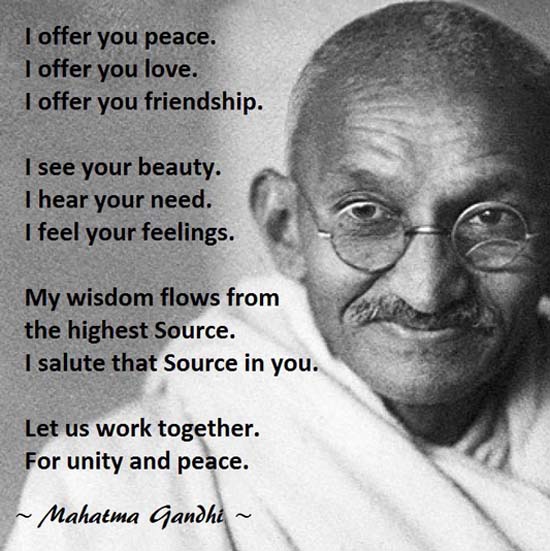 Gandhi on Peace