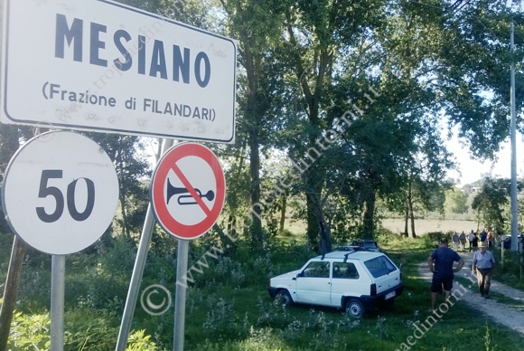 Il luogo dell'incidente - foto Grillo