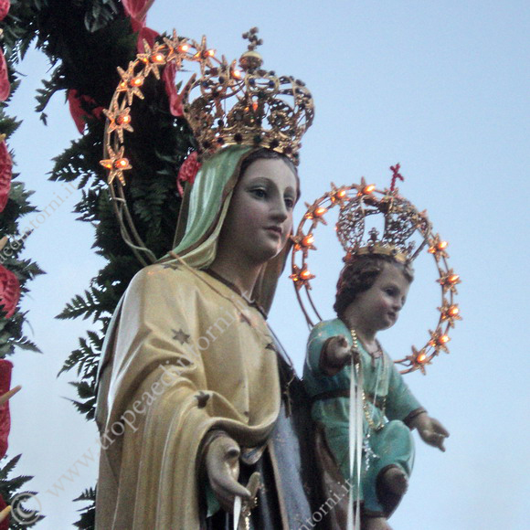 Madonna del Carmelo Venerata a Caria  - foto Fusca