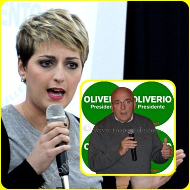 Dalila Nesci, Mario Oliverio - foto Libertino