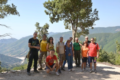 L'escursioni di trekking organizzate dall’atletica San Costantino Calabro nel Parco Regionale delle Serre