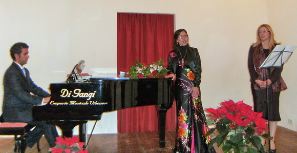 Francesco Pata, Gemma Fazzari, Maria Concetta Galante - foto Taccone