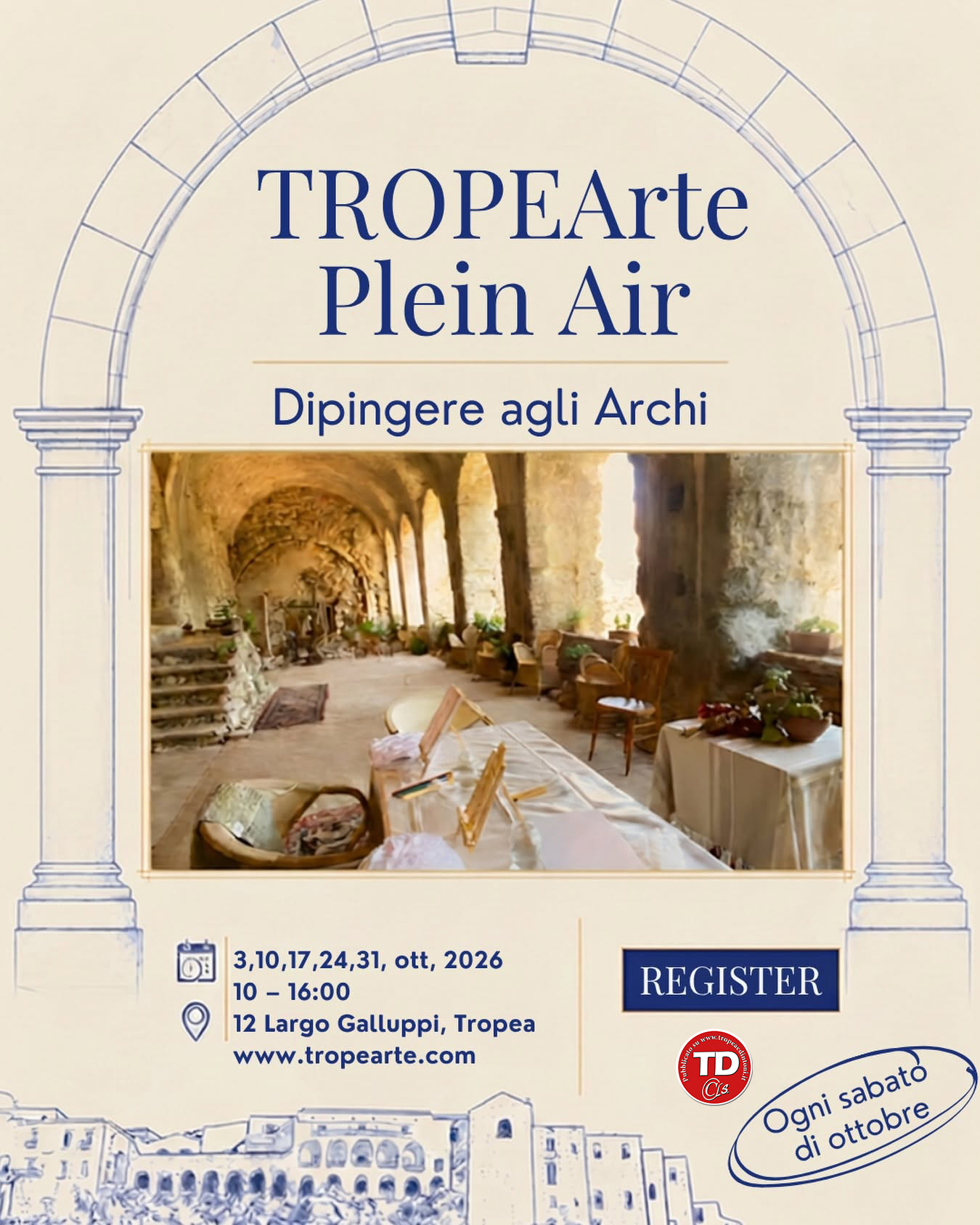 Manifesti & locandine TROPEAARTE-PLEINAIR-2026