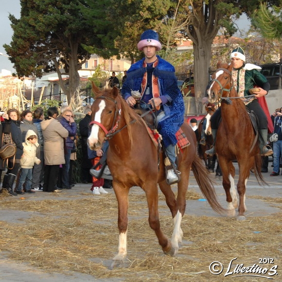 L’arrivo dei Re Magi - foto Libertino