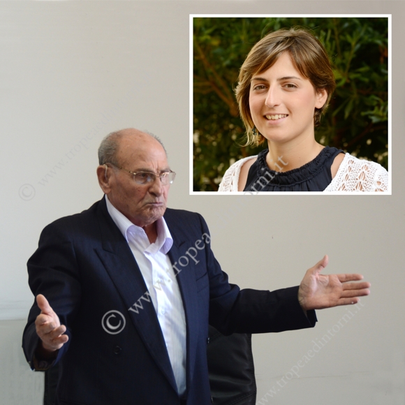 Il sindaco di Tropea Gaetano Vallone e la deputata M5S Dalila Nesci  - foto Libertino