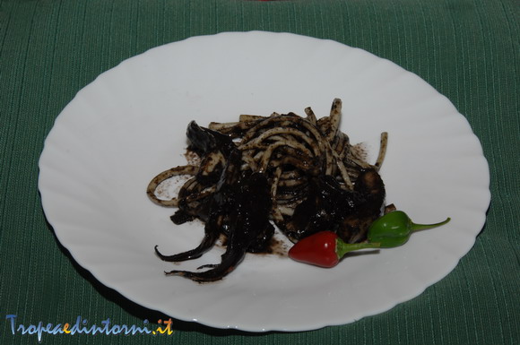 Spaghetti al nero di seppia 